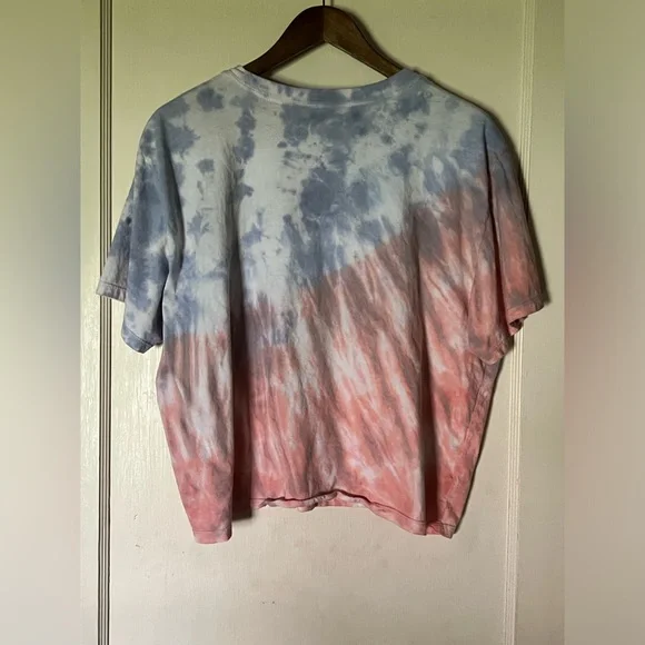 NASA Tie Dye Crop Top - Picture 2 of 3